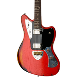 Valiant - Jupiter Fiesta Red Over Sunburst Distressed - Regent Sounds