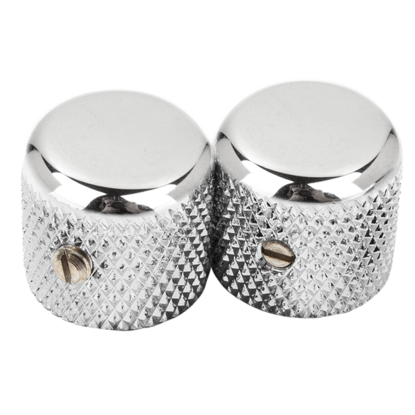 Fender AM VINT 52 Tele Knobs CHR (2) - Regent Sounds