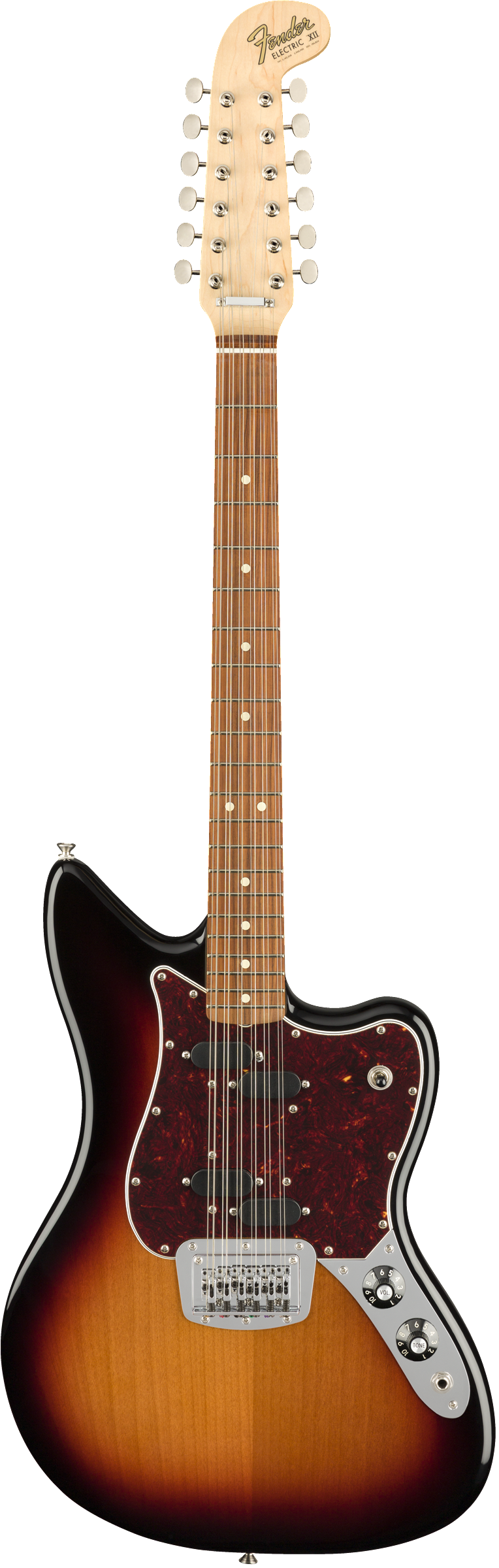 Fender Electric XII 3 Colour Sunburst PF - Regent Sounds