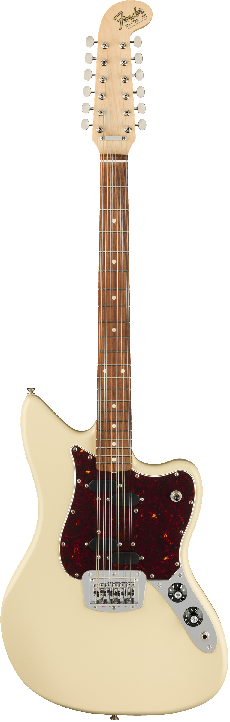 Fender Electric XII Olympic white PF - Regent Sounds