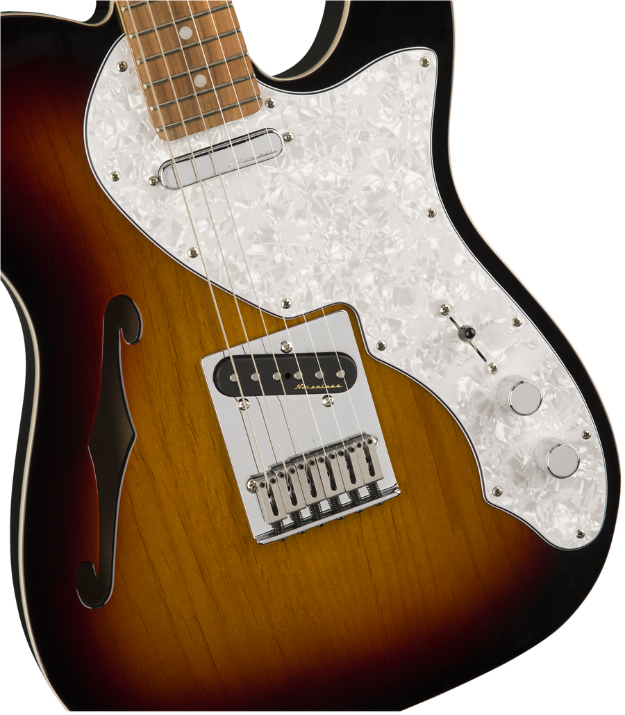 Fender Deluxe Tele Thinline 3 Tone Sunburst PF - Regent Sounds