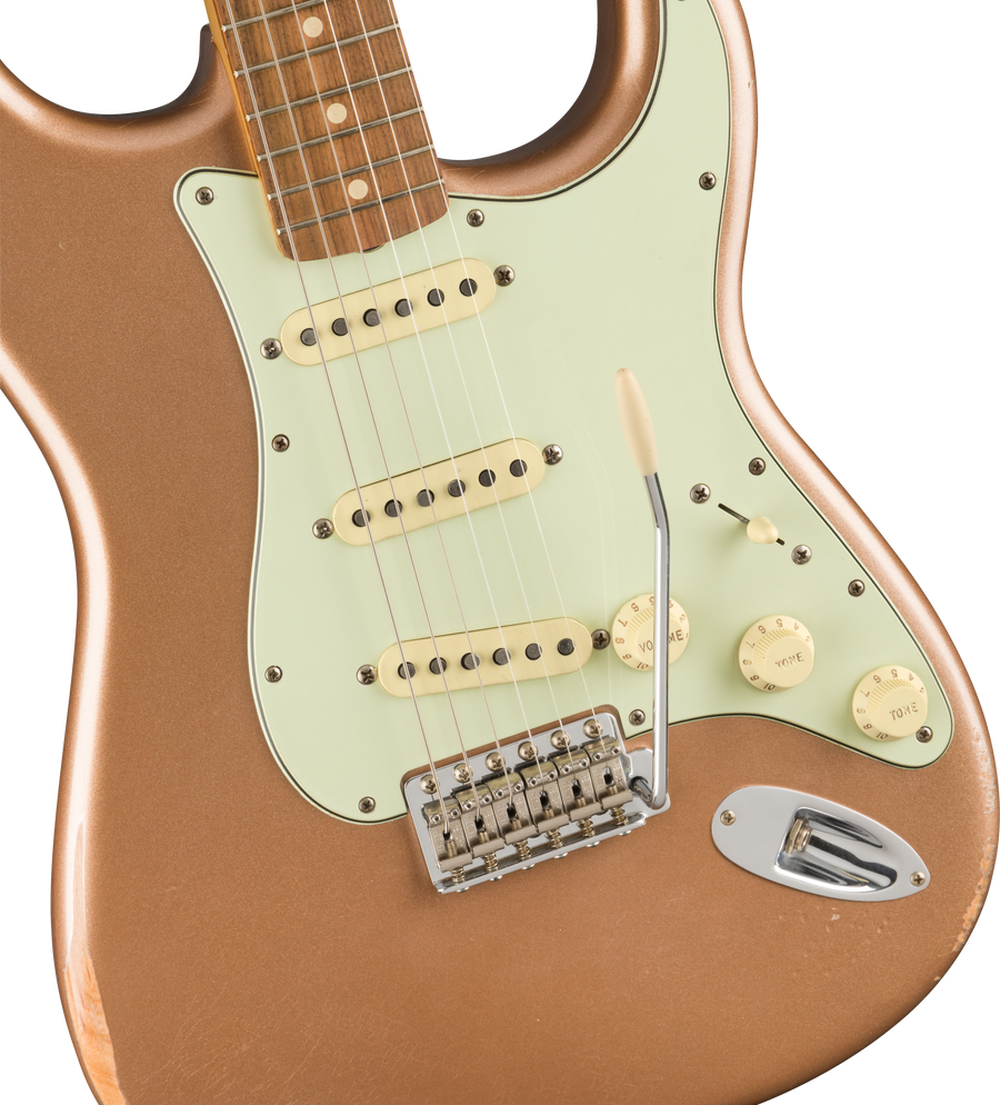 Fender Vintera Road Worn 60s Stratocaster Firemist Gold PF - Regent Sounds