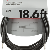 Fender Professional Series 18.6' Cable Black - Regent Sounds