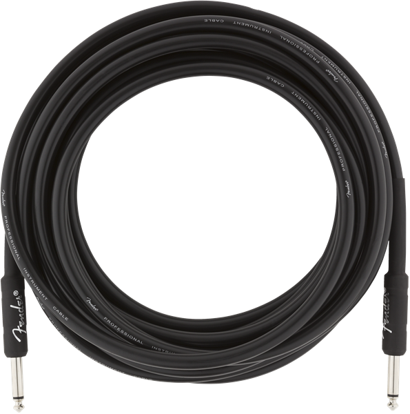 Fender Professional Series 18.6' Cable Black - Regent Sounds
