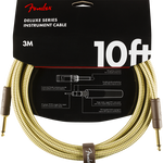 Fender Deluxe Series 10ft Straight Cable Tweed - Regent Sounds