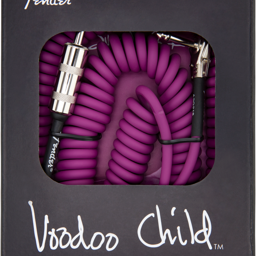 Fender Jimi Hendrix Voodoo Child Cable Purple 30' - Regent Sounds