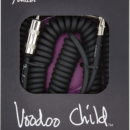 Fender Jimi Hendrix Voodoo Child Cable Black 30' - Regent Sounds