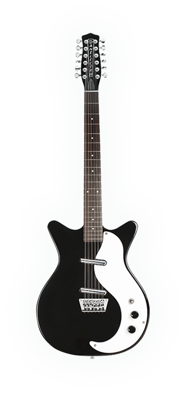 Danelectro DC59 12 String Guitar Black DC59BLK-12 - Regent Sounds