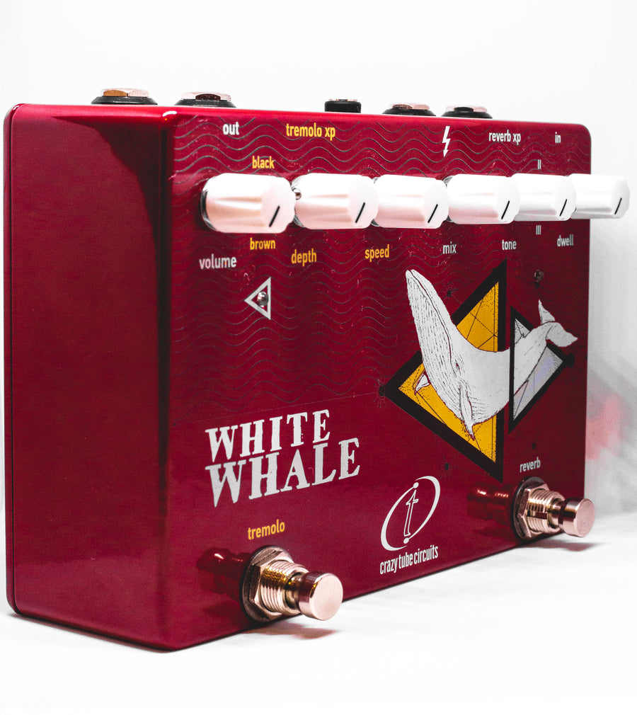 Crazy Tube Circuits White Whale Reverb + Tremolo - Regent Sounds