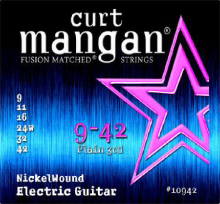 Curt Mangan Nickel Wound 9 - 42 - Regent Sounds