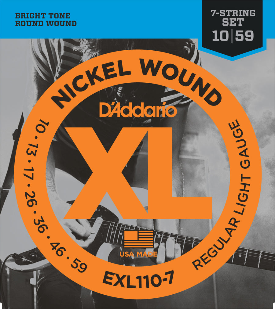 D'Addario EXL110-7 10-59 - Regent Sounds