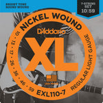 D'Addario EXL110-7 10-59 - Regent Sounds
