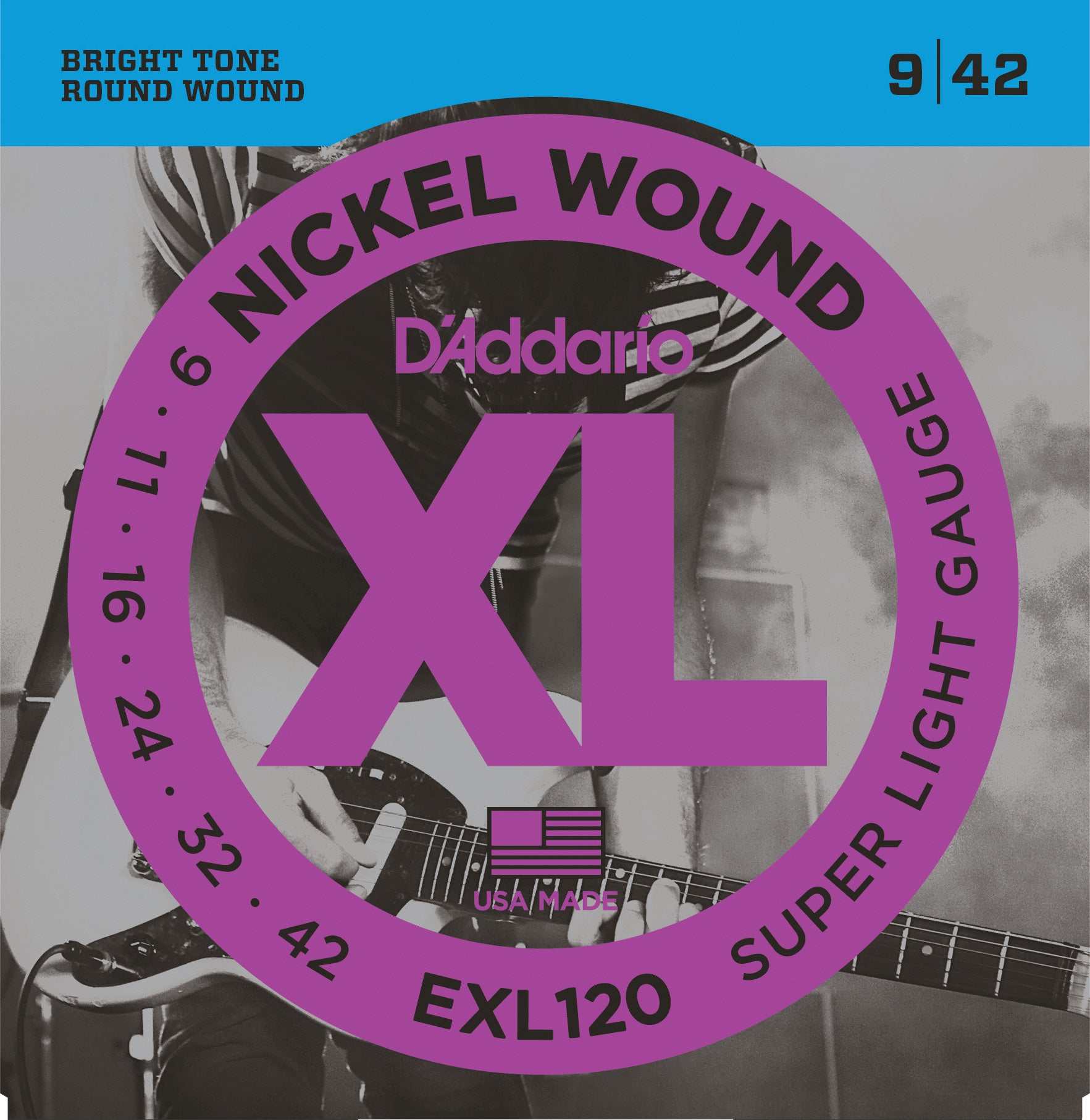D'Addario EXL120 9-42 - Regent Sounds