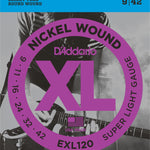 D'Addario EXL120 9-42 - Regent Sounds