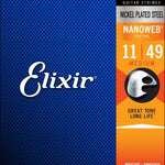 Elixir Nanoweb Electric Medium 11-49 - Regent Sounds