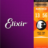 Elixir Nanoweb Acoustic Phosphor Bronze Medium 13-56 - Regent Sounds