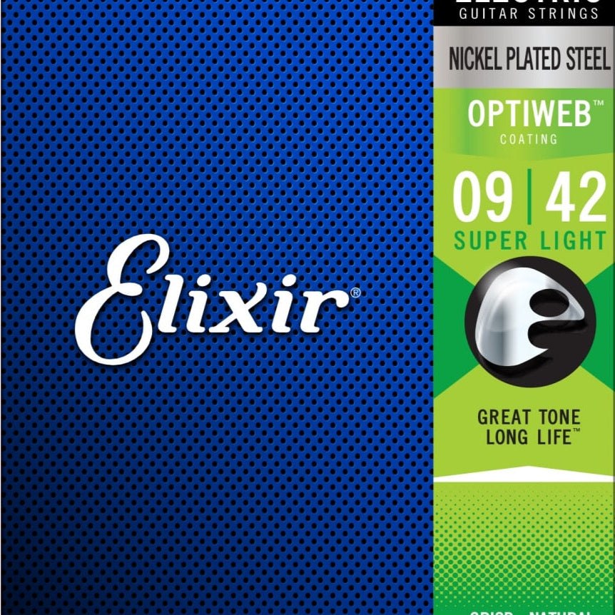Elixir Optiweb Electric Super Light 9-42 - Regent Sounds