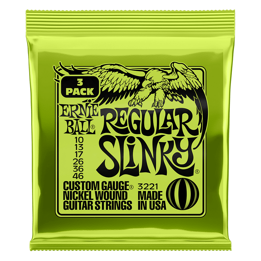Ernie Ball Regular Slinky 3-Pack - Regent Sounds