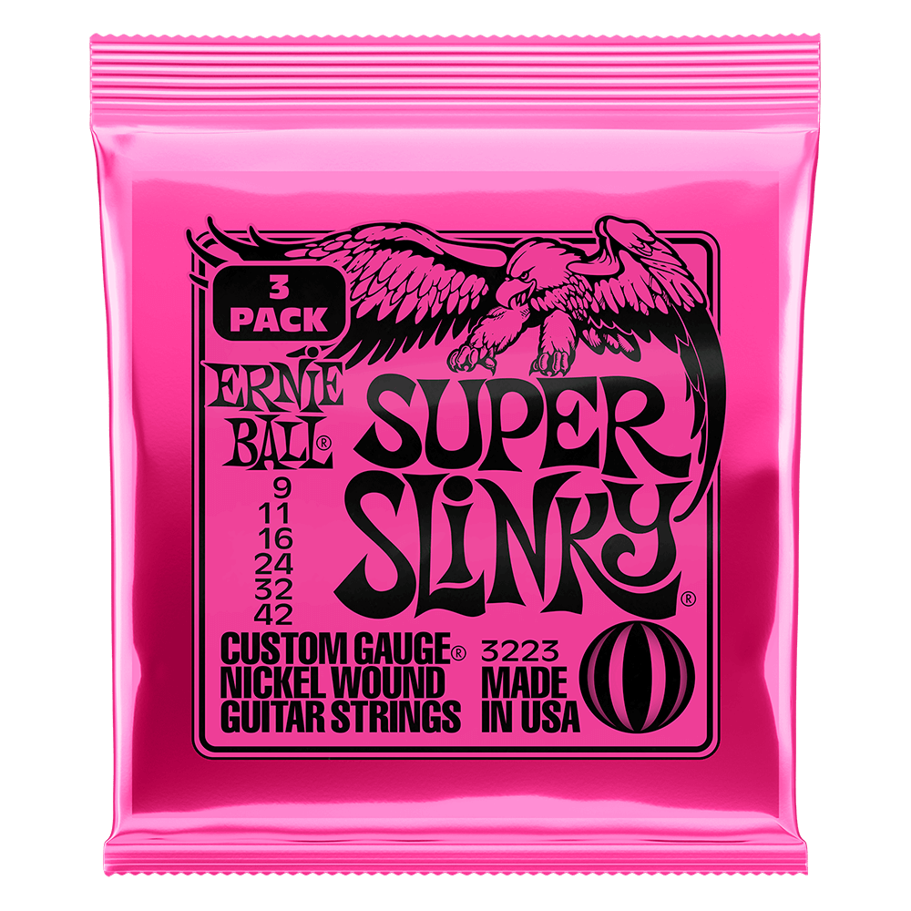 Ernie Ball Super Slinky 3-Pack - Regent Sounds