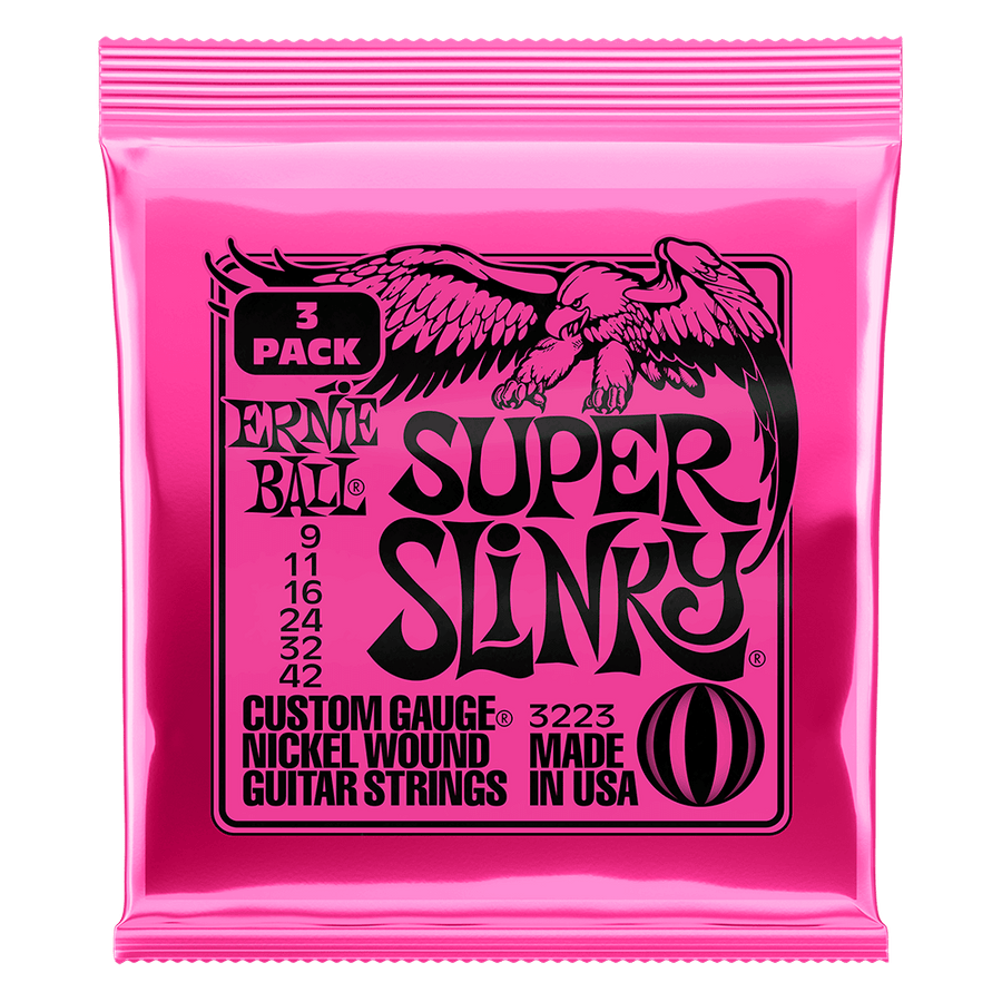 Ernie Ball Super Slinky 3-Pack - Regent Sounds