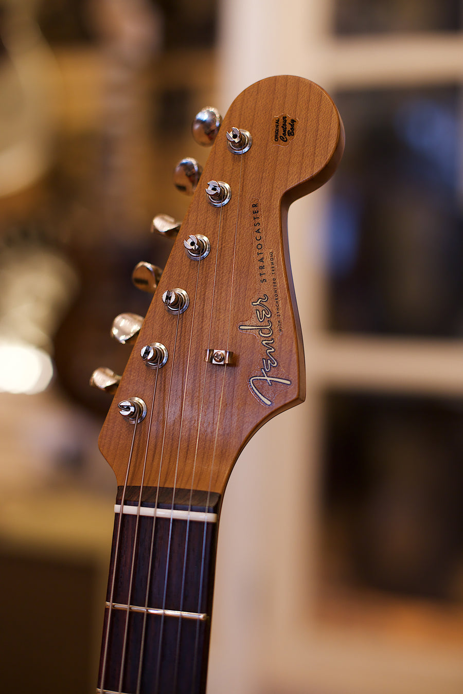 Fender Custom Shop 1960 Stratocaster NOS Black Roasted Maple Neck RW #R105457 - Regent Sounds