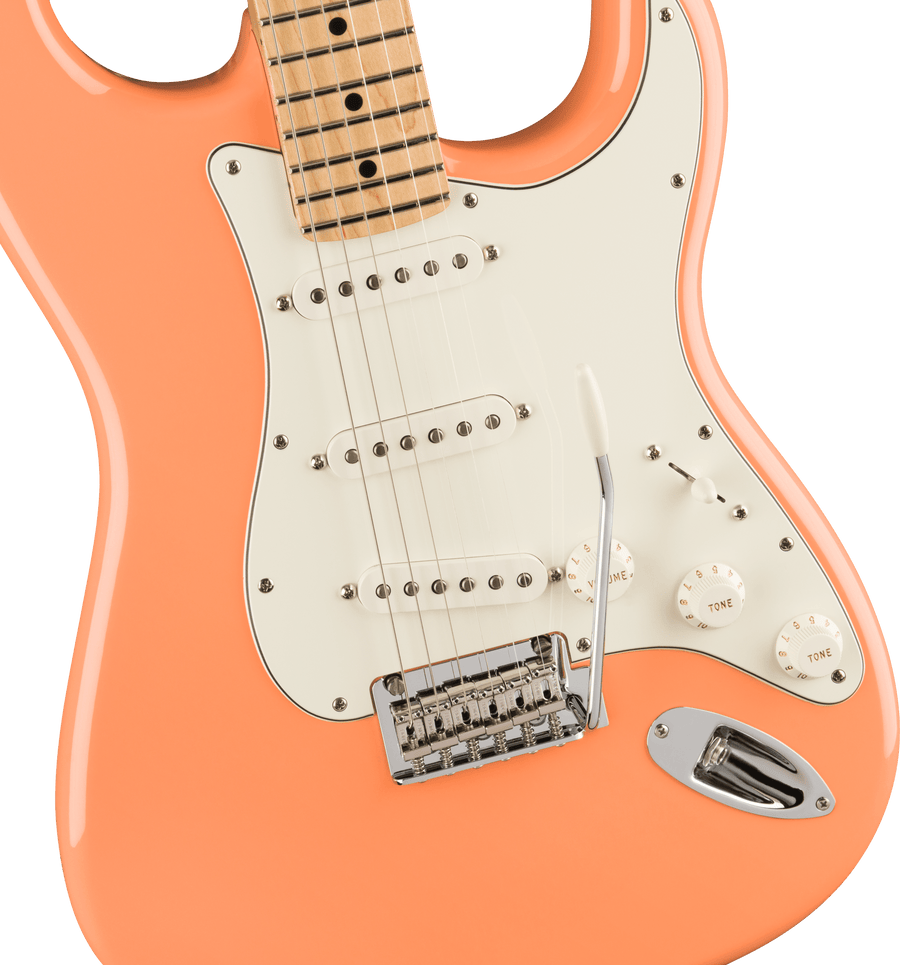 Fender Limited Edition Player Stratocaster, Maple Fingerboard, Pacific Peach - Regent Sounds