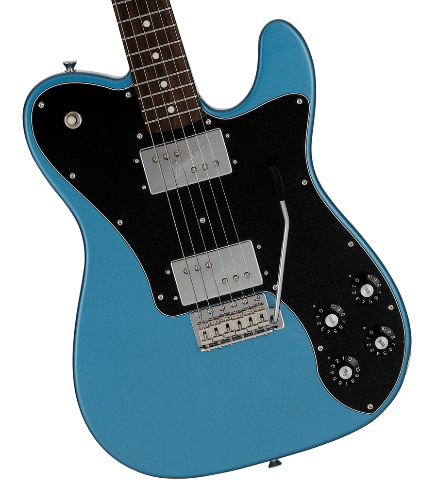 Fender Made in Japan Limited 70s Telecaster Deluxe, with Tremolo, Rosewood Fingerboard, Lake Placid Blue - Regent Sounds