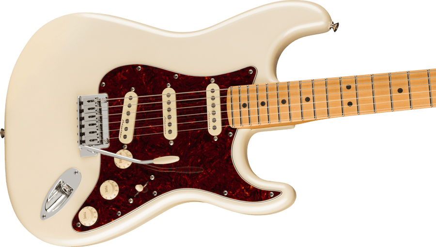 Fender Player Plus Stratocaster, Maple Fingerboard, Olympic Pearl - Regent Sounds