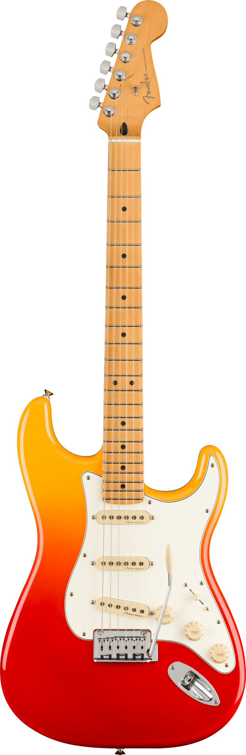 Fender Player Plus Stratocaster, Maple Fingerboard, Tequila Sunrise - Regent Sounds