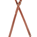 Gretsch Vintage Leather Guitar Strap, Walnut - Regent Sounds