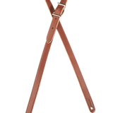 Gretsch Vintage Leather Guitar Strap, Walnut - Regent Sounds