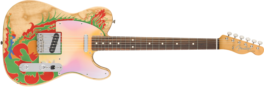 Fender Jimmy Page Dragon Telecaster Rosewood Fingerboard Natural - Regent Sounds
