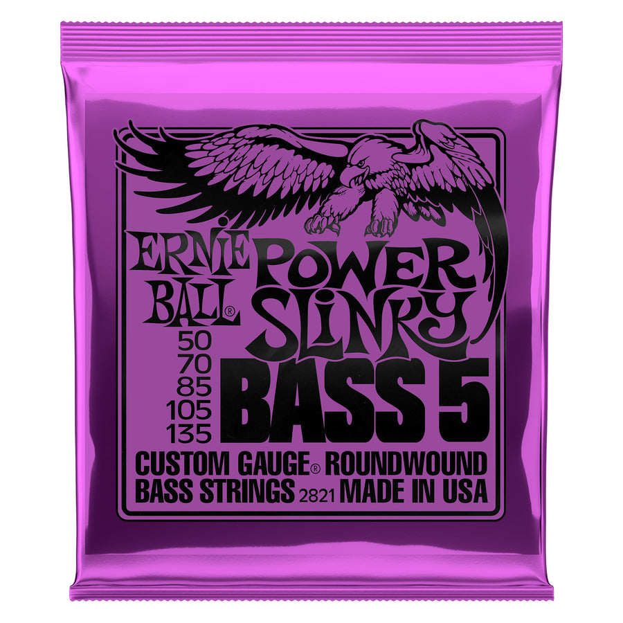 Ernie Ball Power Slinky BASS 5 50-135 - Regent Sounds