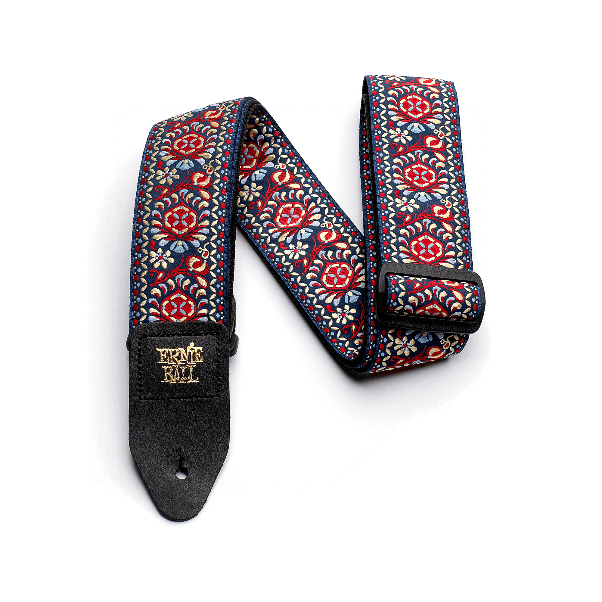 Ernie Ball Classic Jacquard Strap Royal Bloom - Regent Sounds