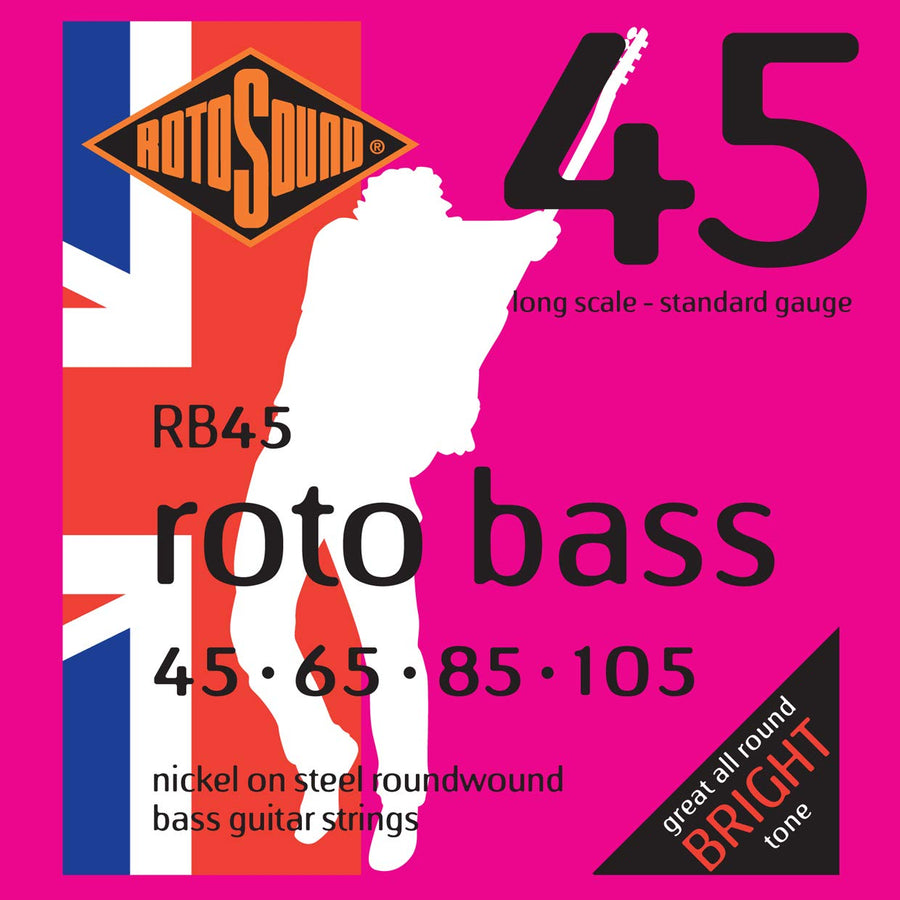 Rotosound RB45 Bass Guitar Strings 45-105 - Regent Sounds