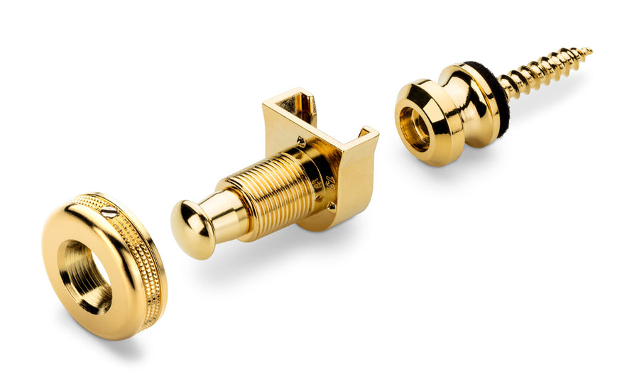 Schaller Strap Locks MKII Gold - Regent Sounds