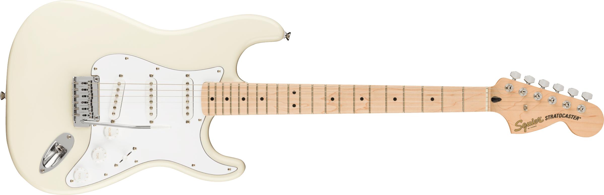 Squier Affinity Series Stratocaster, Olympic White - Regent Sounds