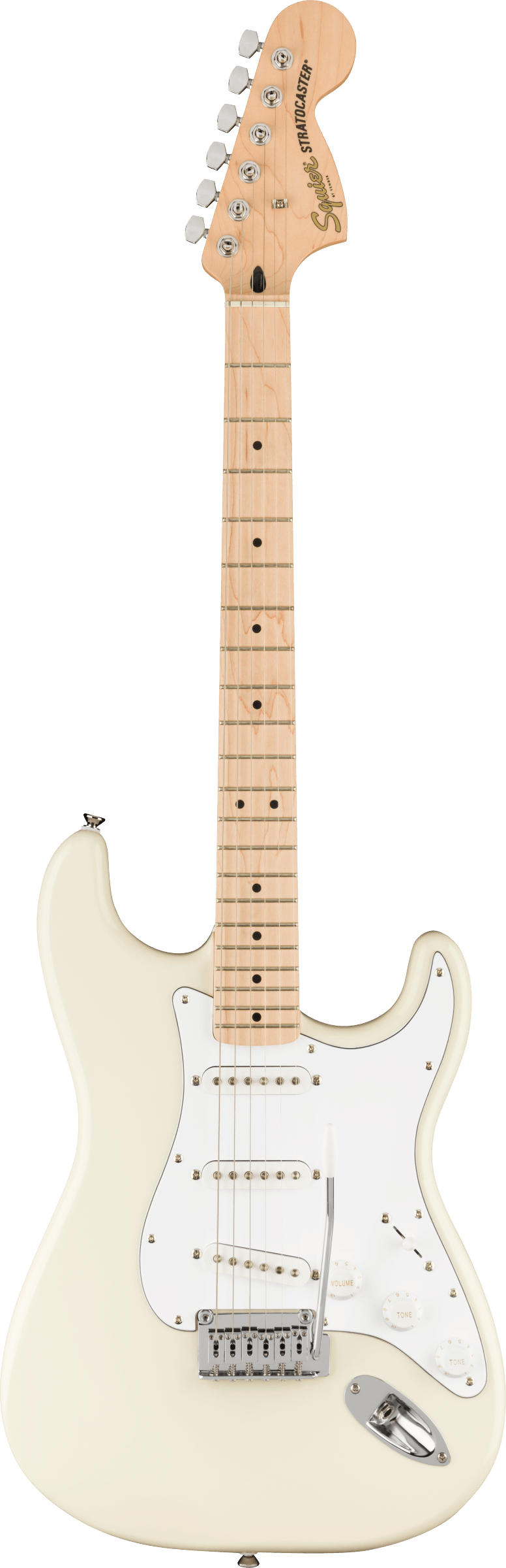 Squier Affinity Series Stratocaster, Olympic White - Regent Sounds