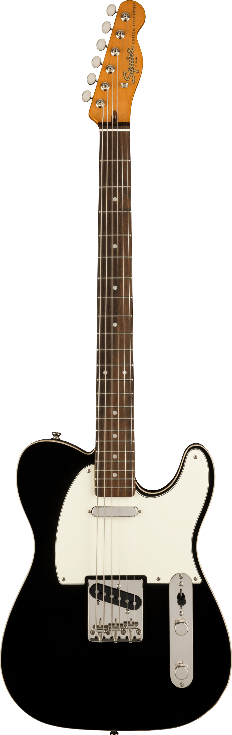 Squier Classic Vibe Baritone Custom Telecaster, Black - Regent Sounds