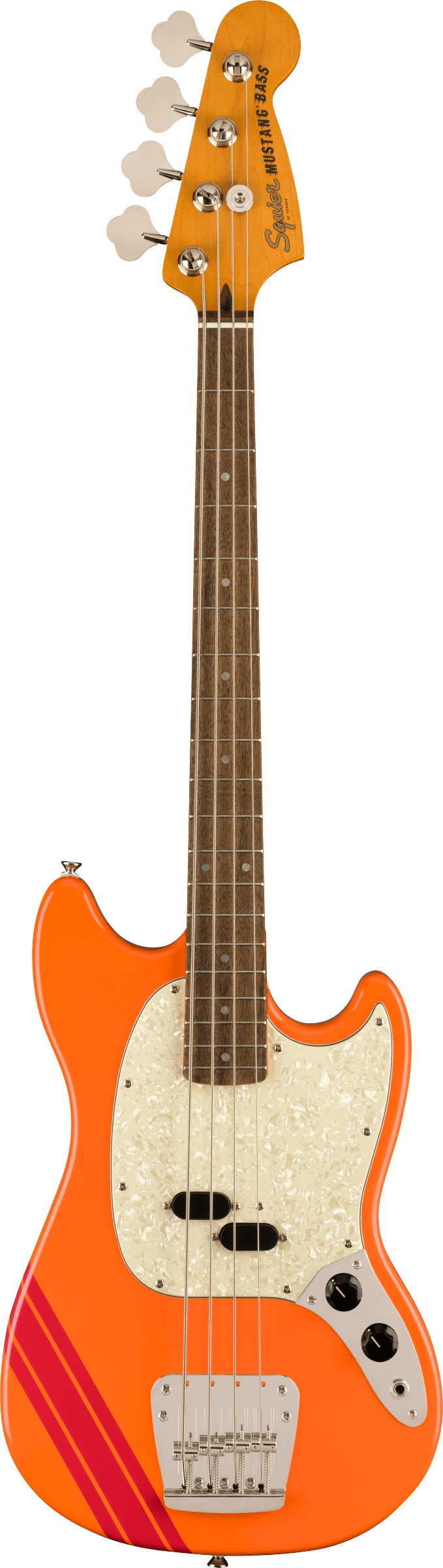 Squier FSR Classic Vibe '60s Competition Mustang Bass, Competition Orange - Regent Sounds
