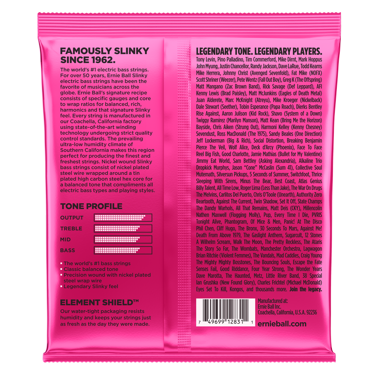 Ernie Ball 2834 Super Slinky Bass 45-100 - Regent Sounds
