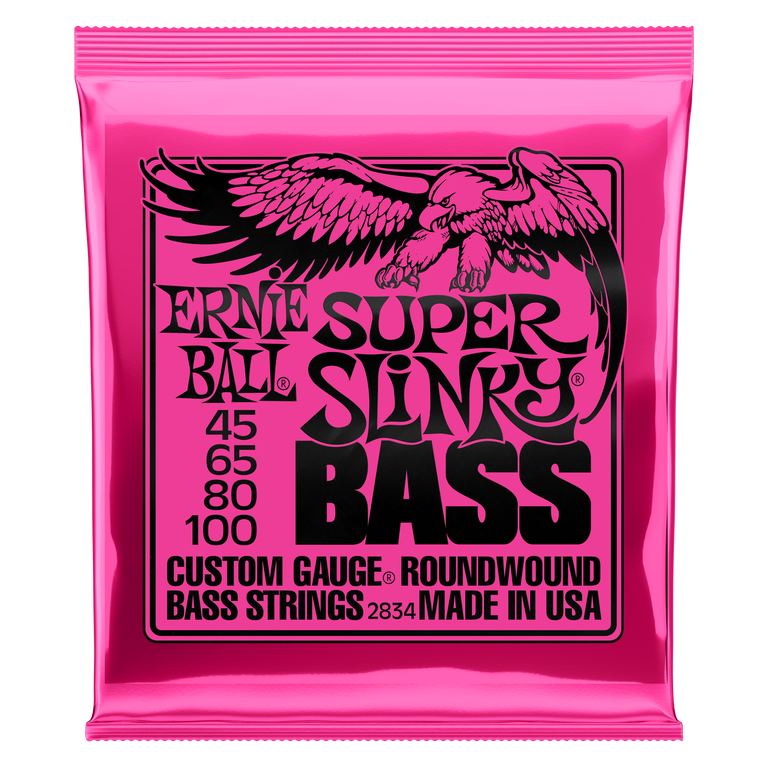 Ernie Ball 2834 Super Slinky Bass 45-100 - Regent Sounds