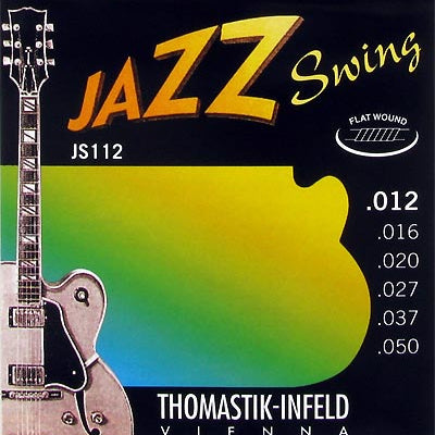 Thomastik JS112 Jazz Swing Flat Wound Strings 12-50 - Regent Sounds