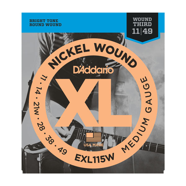 D'addario EXL115W 11-49 - Regent Sounds