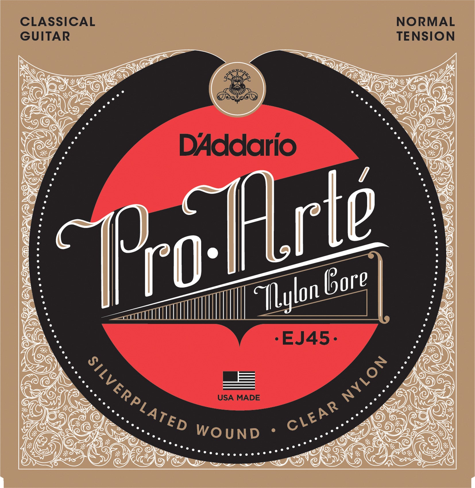 D'Addario EJ45 Pro Arte Classical Guitar Normal Tension - Regent Sounds