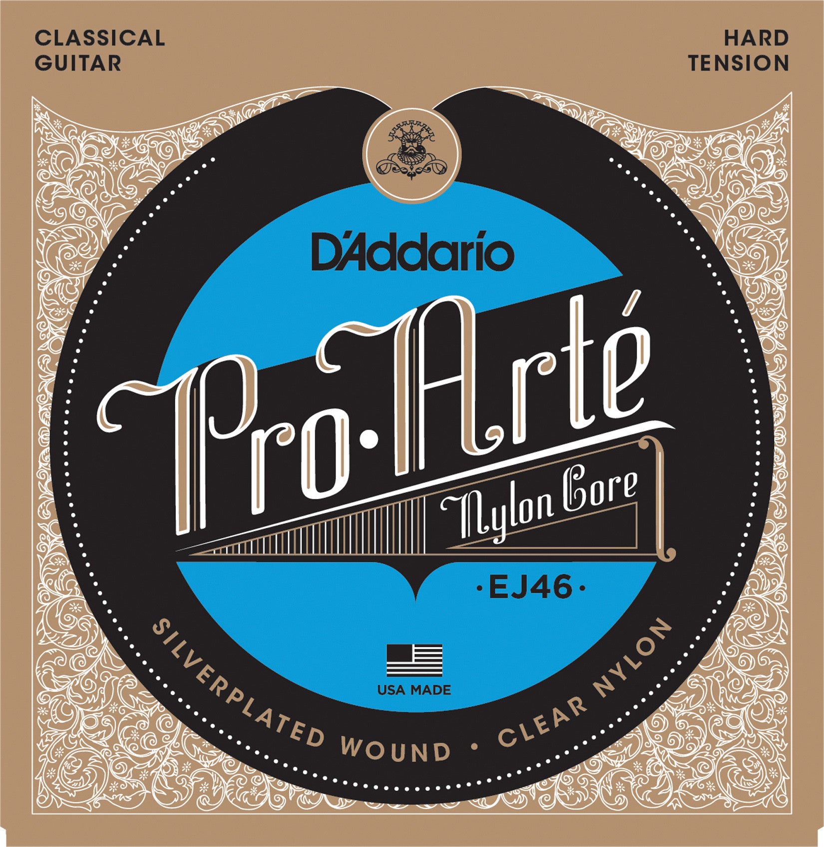 D'Addario EJ46 Pro Arte Classical Guitar Hard Tension - Regent Sounds