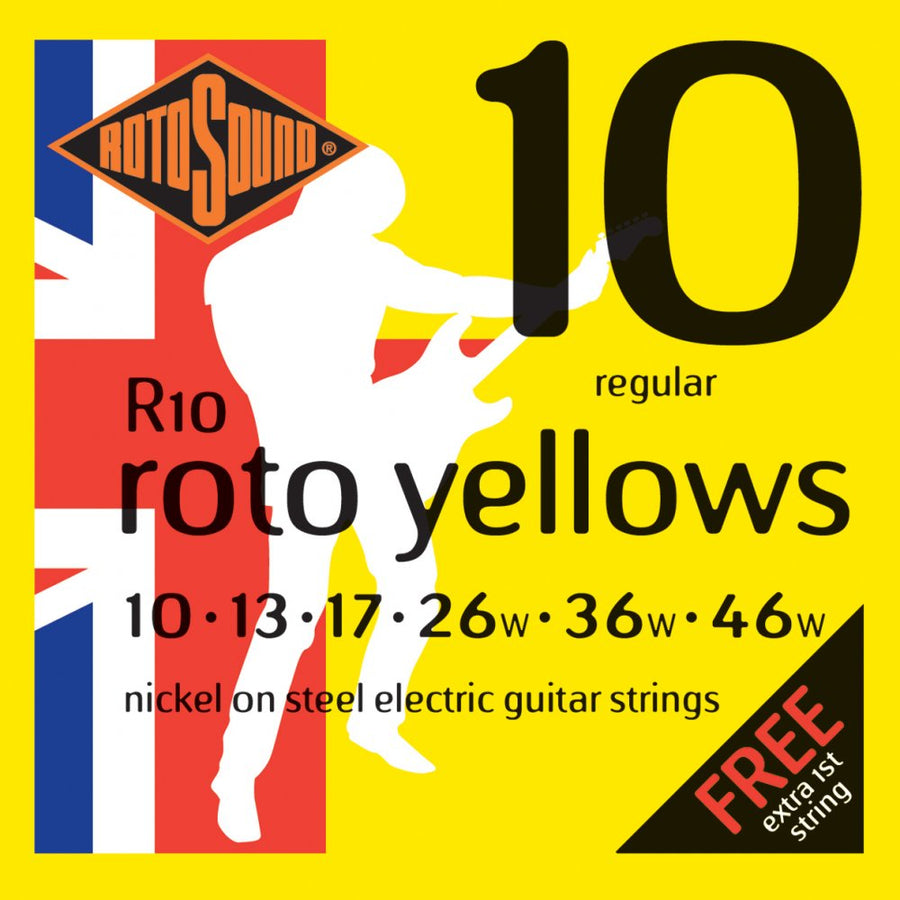 Rotosound R10 Yellows 10-46 - Regent Sounds