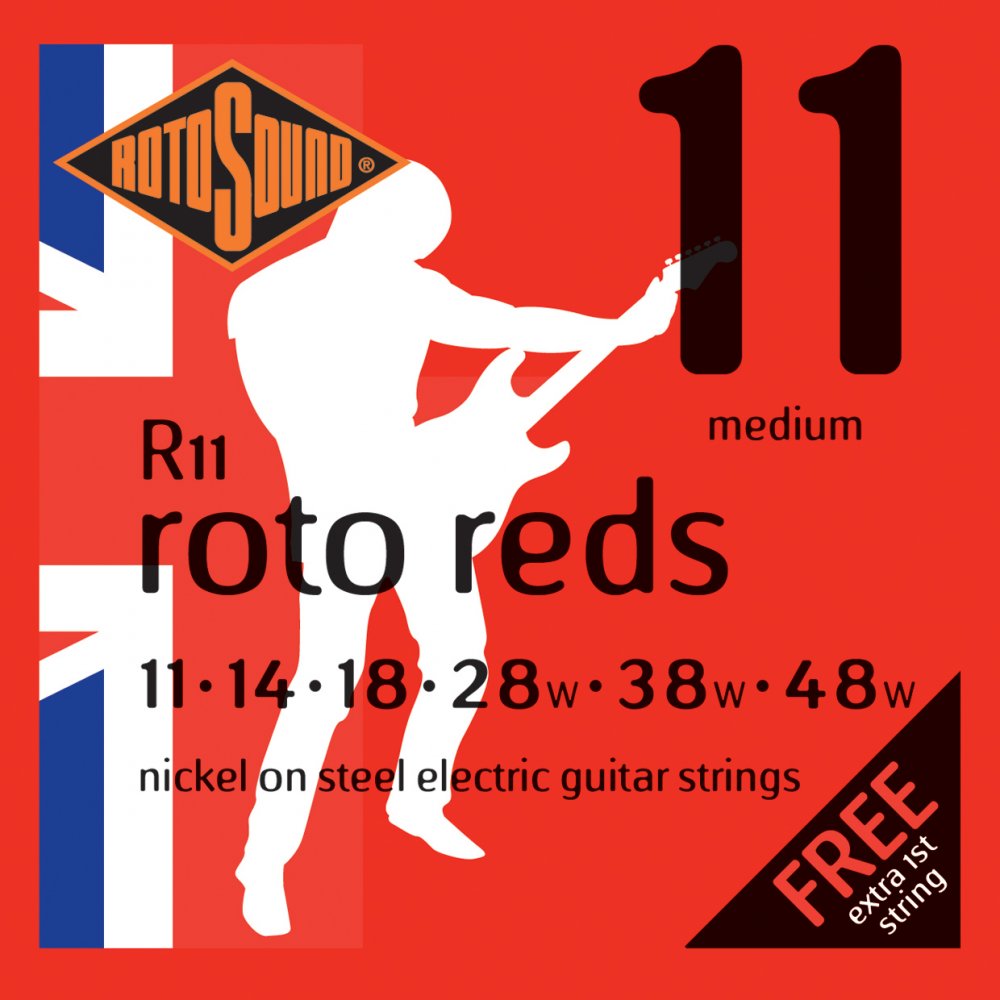 Rotosound R11 Roto Reds 11-48 - Regent Sounds