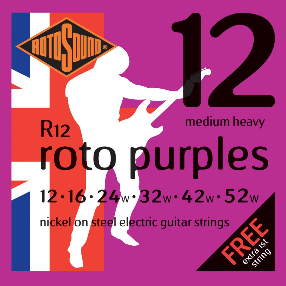 Rotosound R12 Roto Purples 12-52 - Regent Sounds